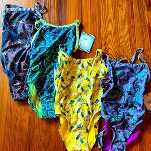 NWT Dolfin One piece Uglies Swim Suits Size 30